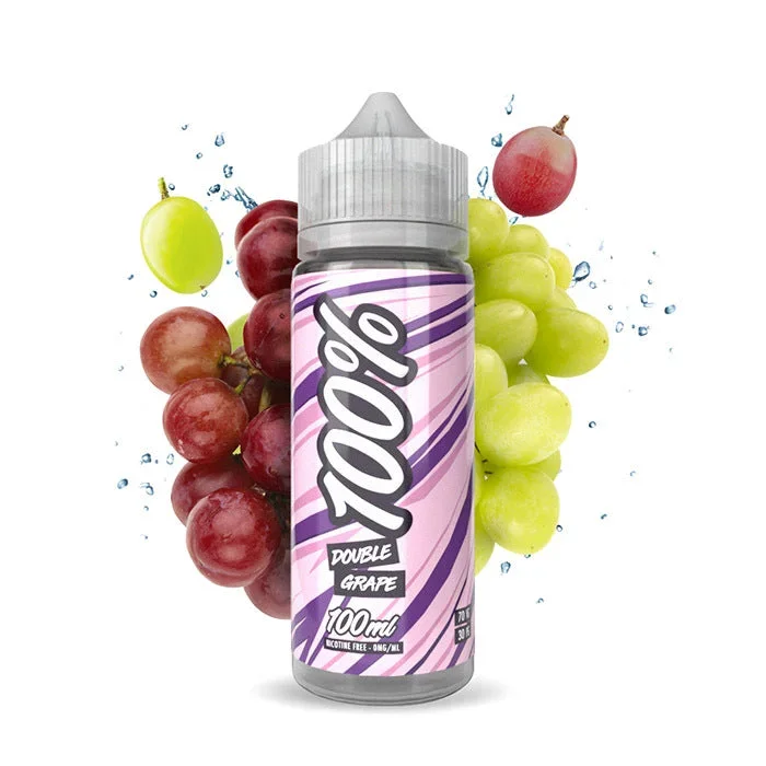 100% Double Grape – 100ml Short Fill E-Liquid