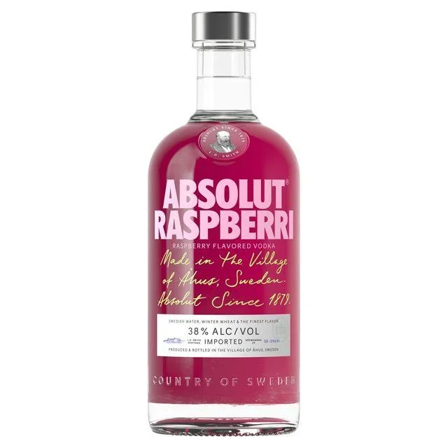 Absolut Raspberri Raspberry Flavoured Swedish Vodka 70cl