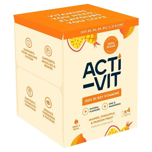 ACTI-VIT Multipack Tropical 4 x 330ml