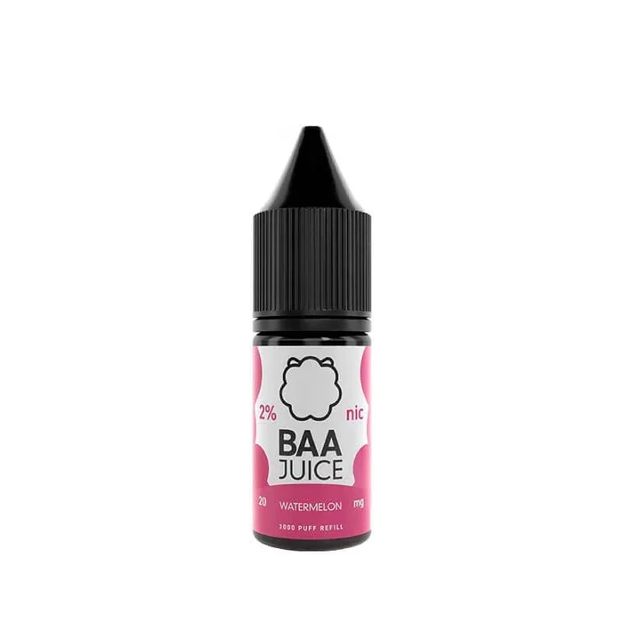 Baa Juice Watermelon 10ml Nic Salt E-Liquid