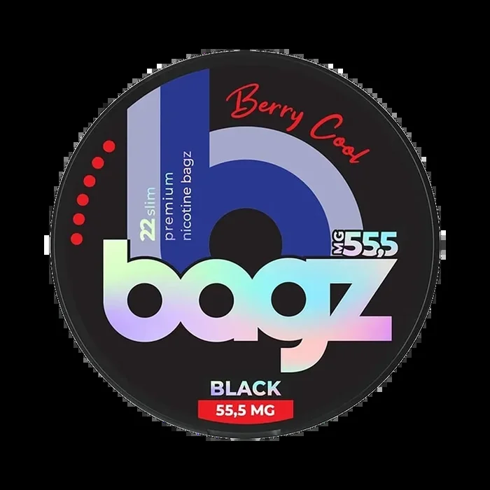 Bagz Nicotine Pouch – Berry Cool – 55.5mg