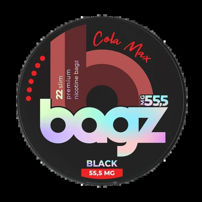 Bagz Nicotine Pouch – Cola Max – 55.5mg