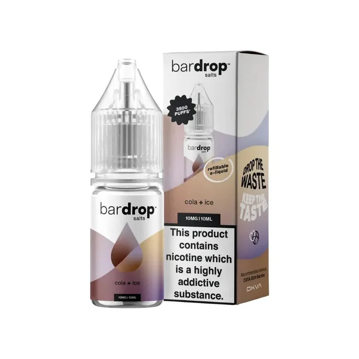 Bar Drop Cola Ice 10ml Nic Salt E-liquid
