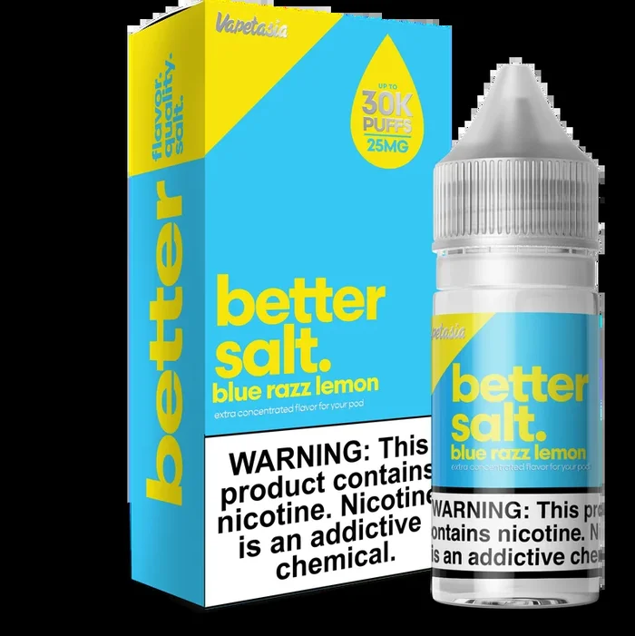 better salt blue razz lemon eJuice