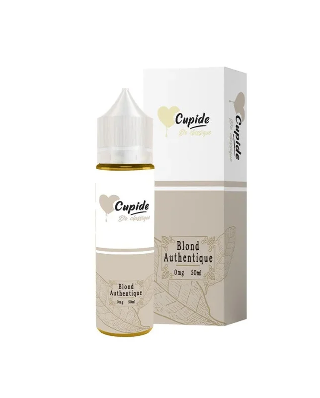 ? Blond Authentique – Cupide | E-liquide tabac blond classique – 50 ml sans nicotine