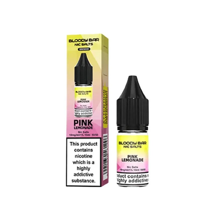 Bloody Bar Pink Lemonade 10ml Nic Salt E-liquid