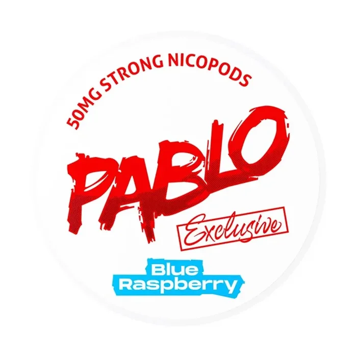 Blue Raspberry Pablo Nicotine Snus Pouches