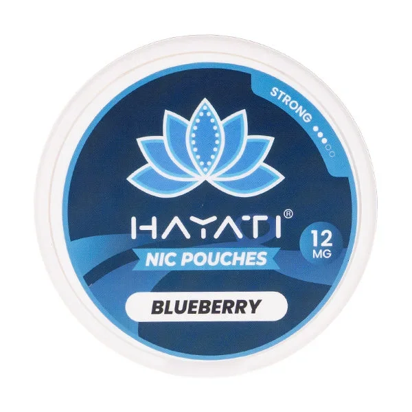 Blueberry Nicotine Pouches by Hayati