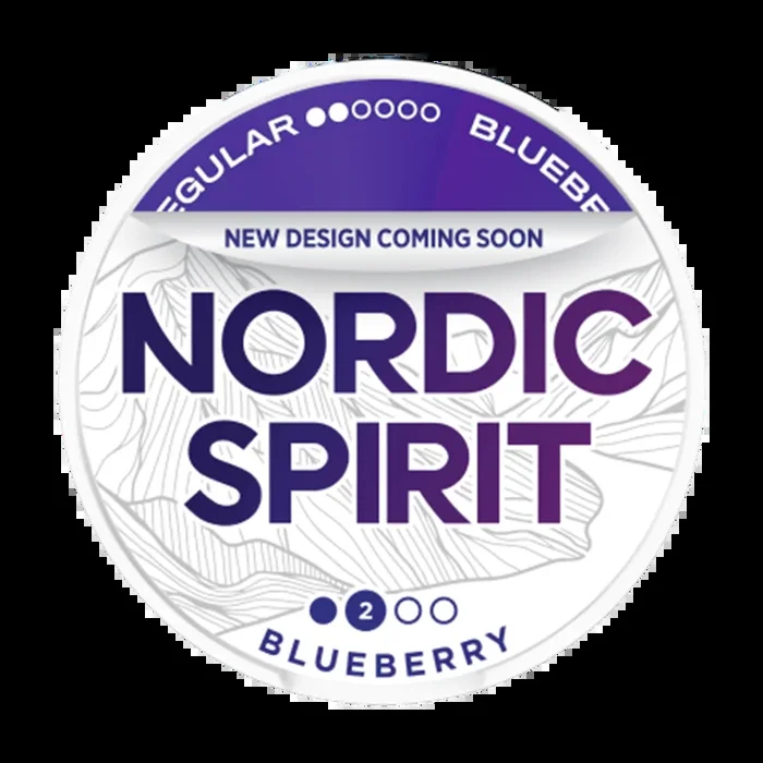 Blueberry Nordic Spirit Nicotine Pouches