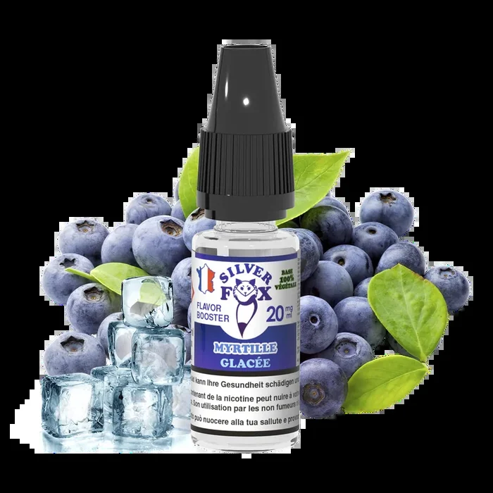 ? Booster Flavor Nicotine 100% Végétal – Myrtille – Silver Fox