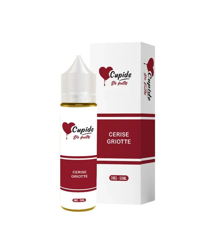 ? Cerise Griotte – Cupide | E-liquide cerise griotte – 50 ml sans nicotine