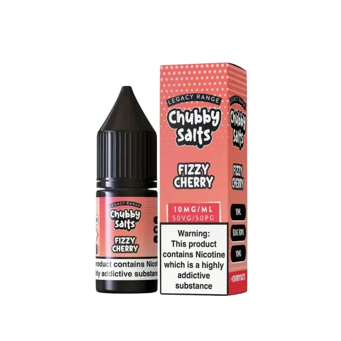 Chubby Fizzy Cherry 10ml Nic Salt E-liquid