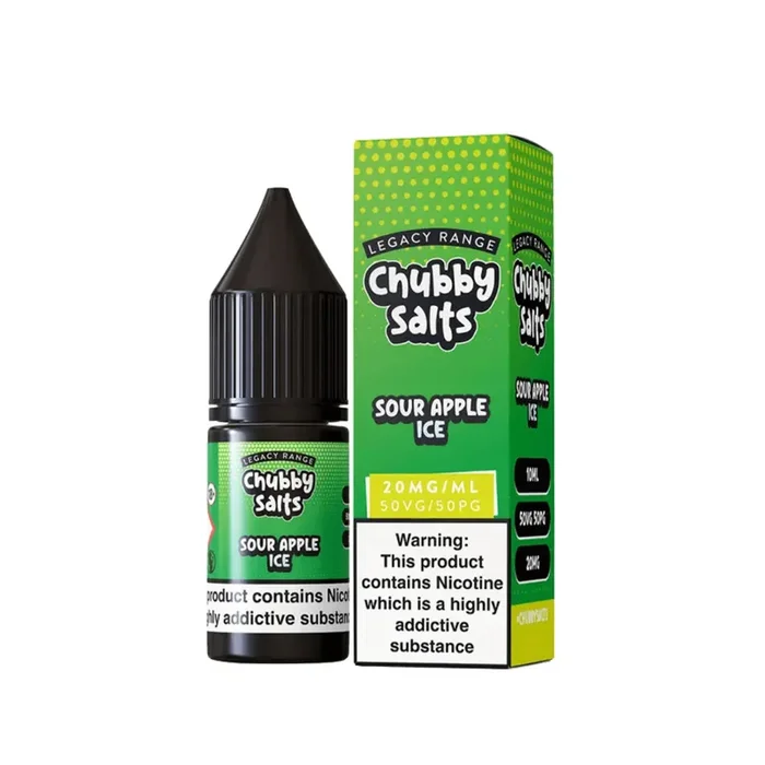 Chubby Sour Apple Ice 10ml Nic Salt E-liquid