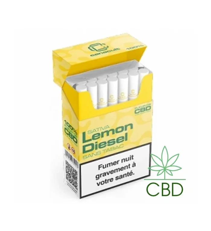 Cigarette CBD Lemon Diesel (x20) – Canacult