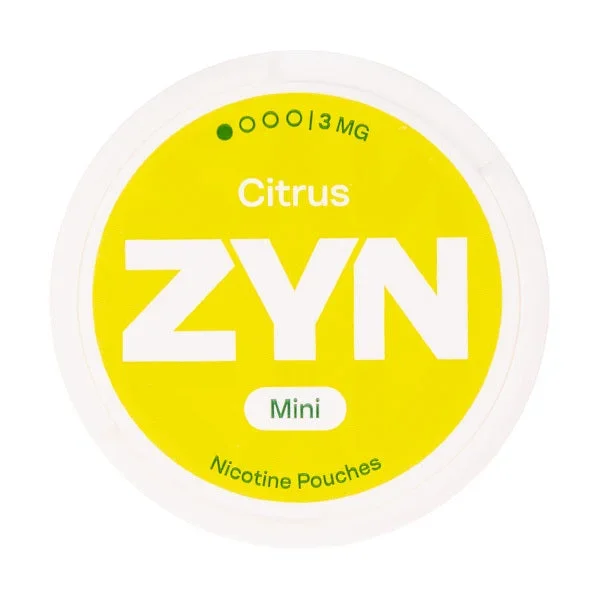 Citrus Mini Medium Nicotine Pouches by Zyn