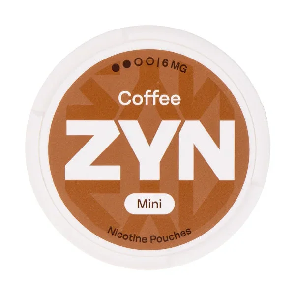 Coffee Mini Strong Nicotine Pouches by Zyn