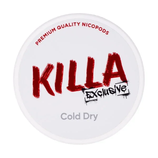 Cold Dry Nicotine Pouches by Killa Exclusive