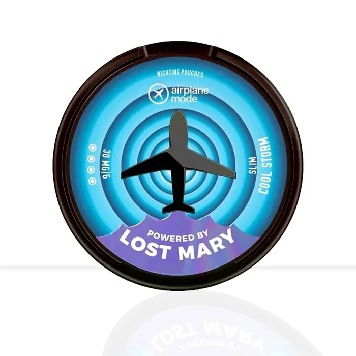 Cool Storm Lost Mary Airplane Mode Nicotine Pouches