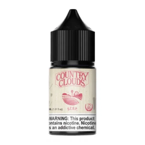 Country Clouds Salt Strawberry Corn Bread Puddin&rsquo; eJuice