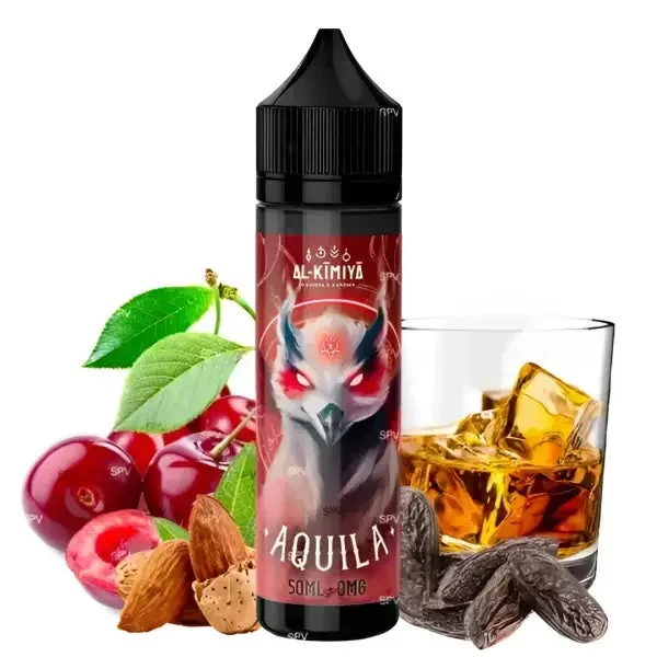 Das Aquila-E-Liquid von Animalis Kirsche Amaretto Tonka