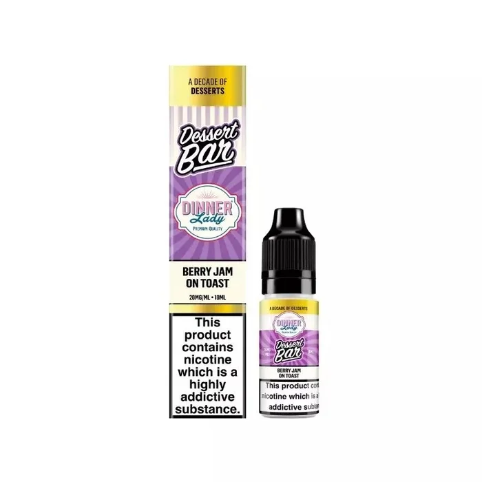 Dinner Lady Dessert Berry Jam on Toast Bar Salt 10ml
