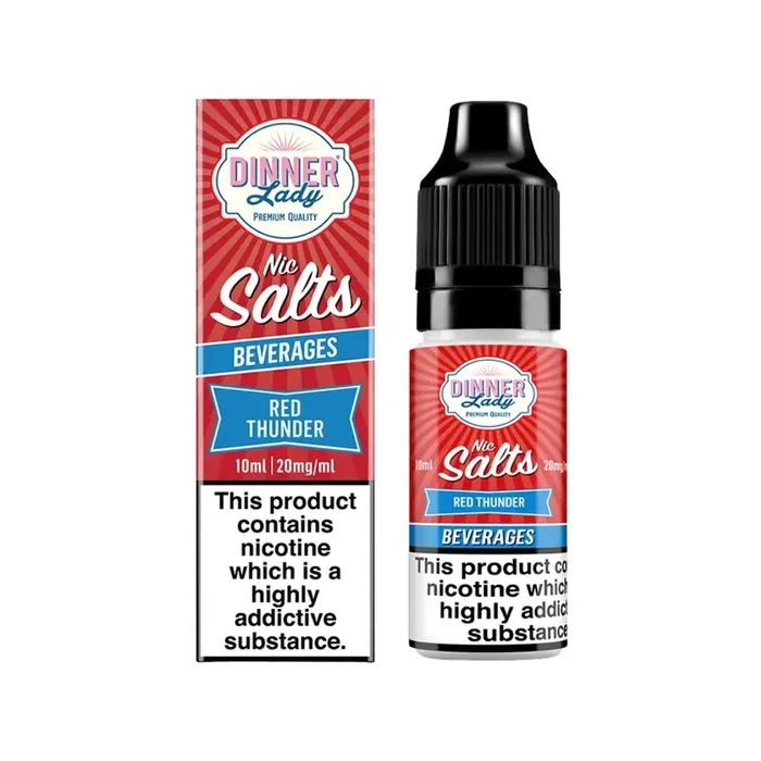 Dinner Lady Red Thunder 10ml Nic Salt