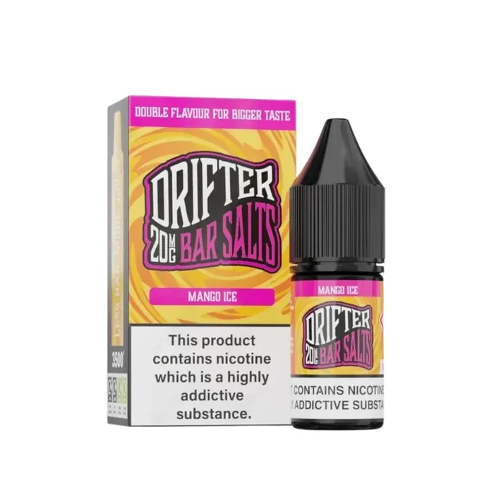 Drifter Bar Salts Mango Ice 10ml Nic Salt E-liquid