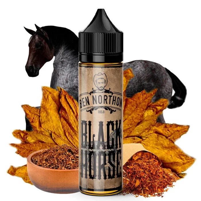 E-Liquide Ben-Northon-Black Horse 50 ML.