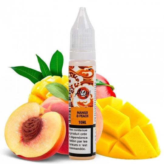 E-liquide Mango & Peach – Sels de nicotine – Aisu by Zap! Juice | 10ml