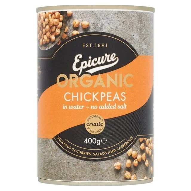 Epicure Organic Chick Peas 400g