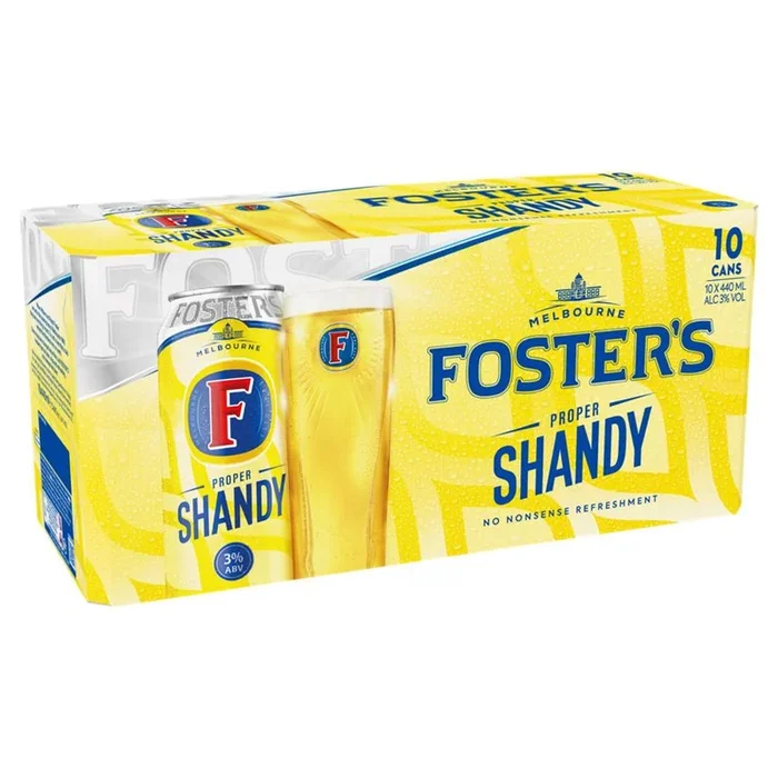 Foster&rsquo;s Proper Shandy 10 x 440ml