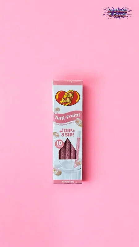 Jelly Belly Tutti Frutti Milk Straw