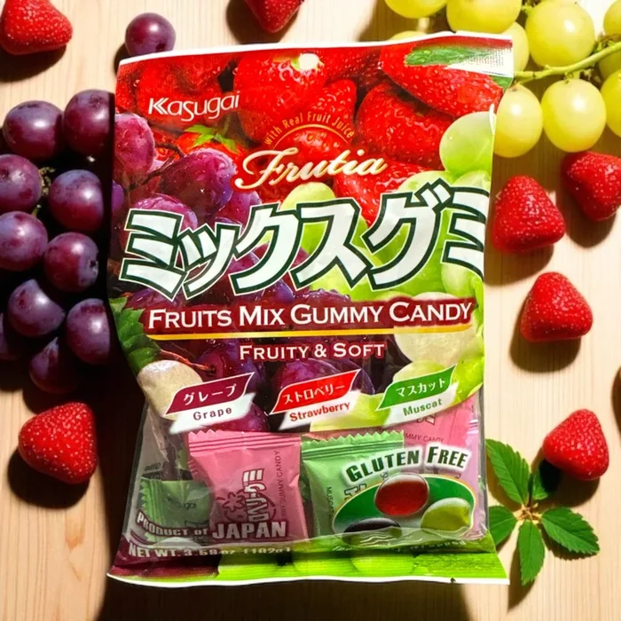 Kasugai Japanese Fruit Mix Gummy
