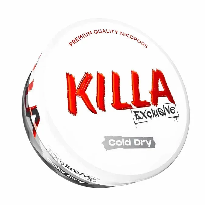 Killa Snus Exclusive – Cold Dry – 13.2 mg/pouch