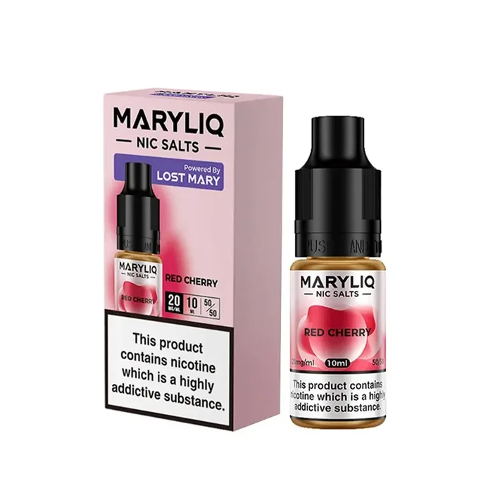 Lost Mary MaryLiq Red Cherry 10ml Nic Salt E-liquid