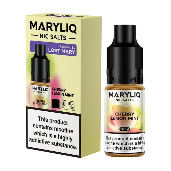 Maryliq Salt E-liquid – Cherry Lemon Mint by Lost Mary