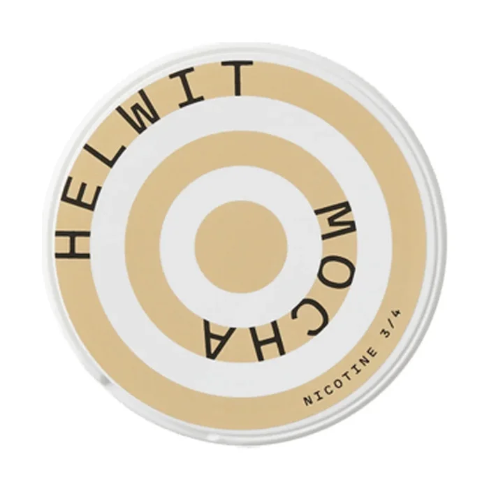 Mocha Nicotine Pouches by Helwit
