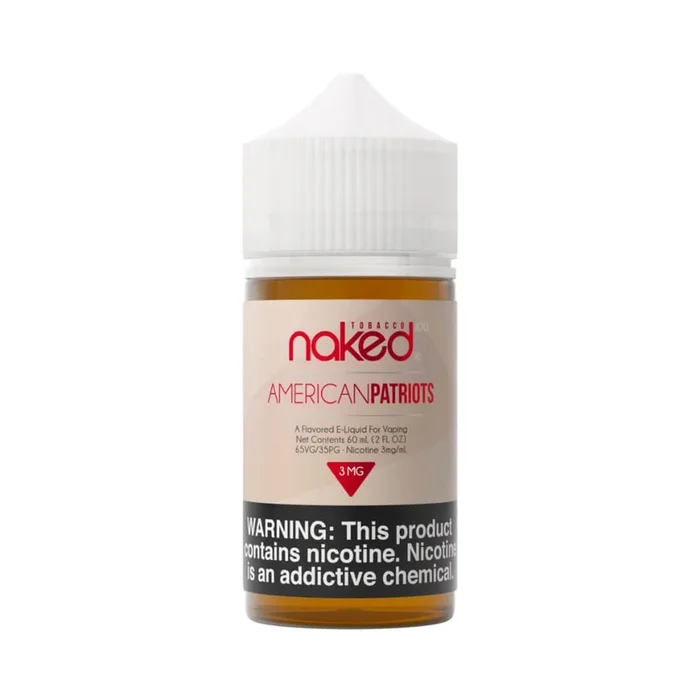 Naked 100 Tobacco American Patriots eJuice