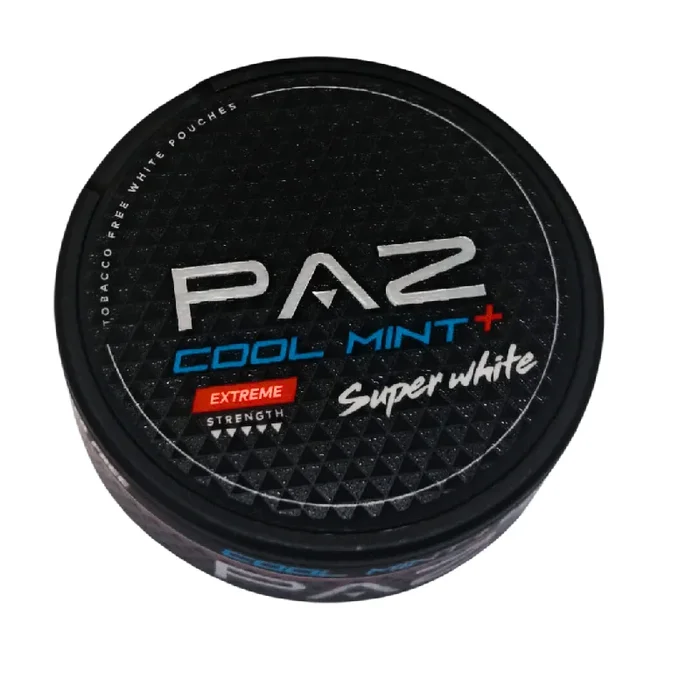 Nicotine Pouches – PAZ Cool Mint + /28 mg