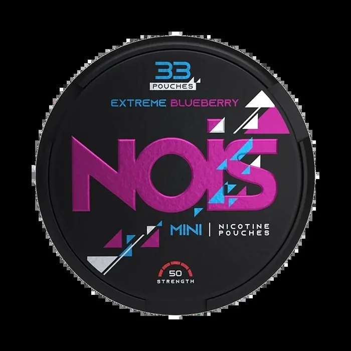 Nois Nicotine Pouch – Extreme Blueberry Mini 50
