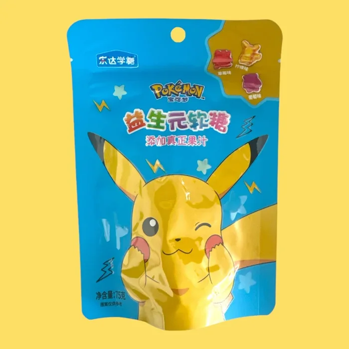 Pokemon prebiotic gummies