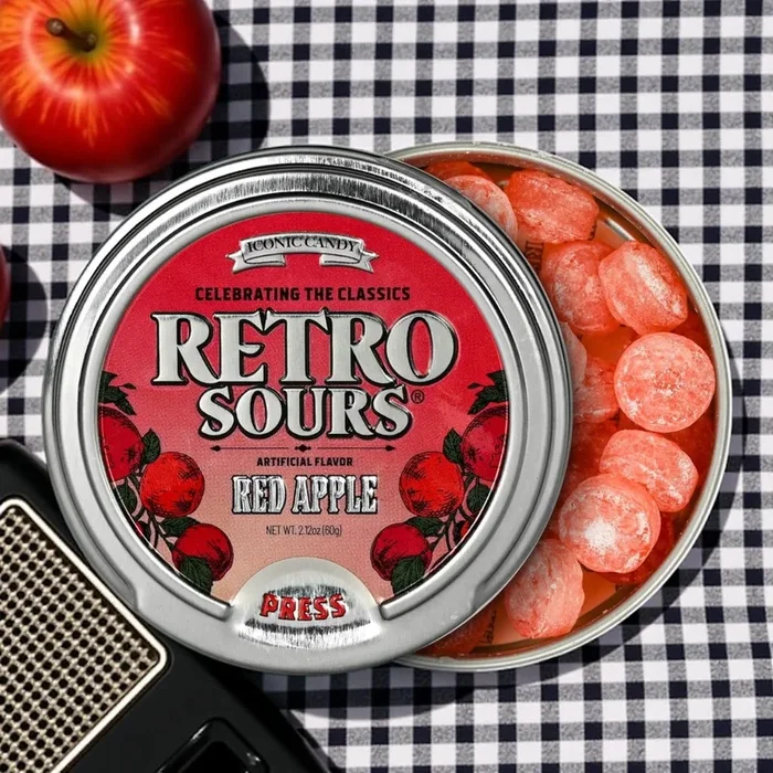 Retro Sours Red Apple
