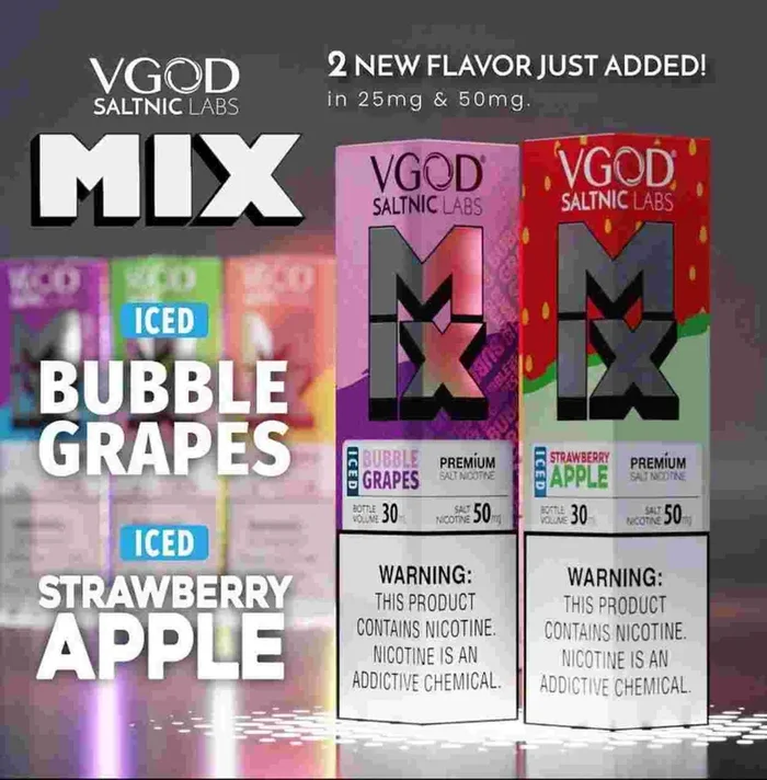 VGOD Mix Series Ice Strawberry Apple Salt Nic 30ml Ejuice