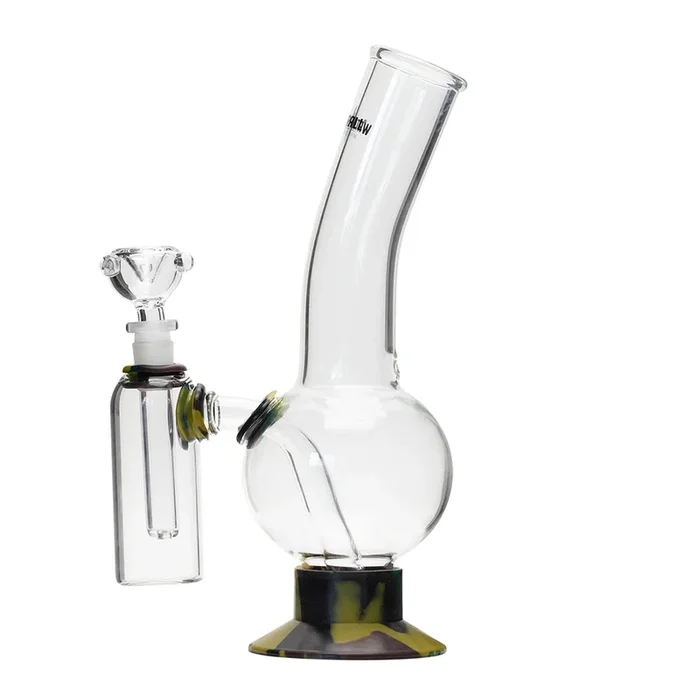 Waterfall Decimator Highbrid Series Glass Bong With Ash Catcher – Camo