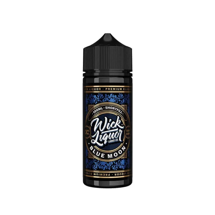 Wick Liquor Blue Moon 100ml Shortfill E-Liquid
