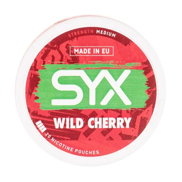 Wild Cherry Nicotine Pouches by SYX