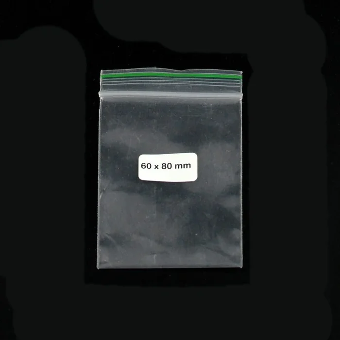 Ziplock Zak 60x80mm 0,06 mm 1000 stuks