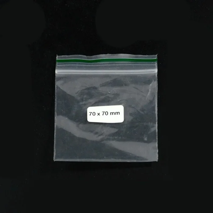 Ziplock Zak 70x70mm 0,06mm 1000 stuks
