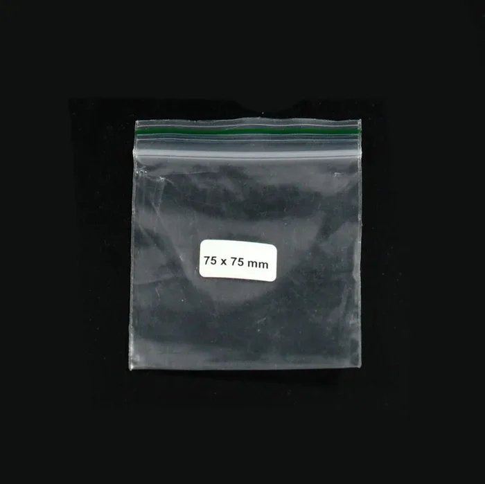 Ziplock Zak 75x75mm 0,06mm 1000 stuks