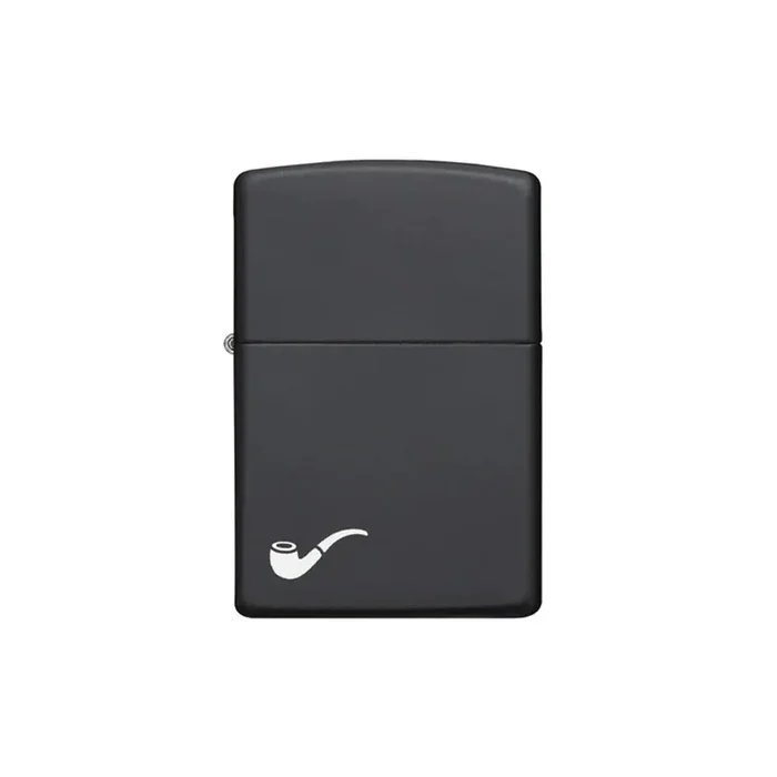 Zippo Lighter – Black Matte Pipe LT